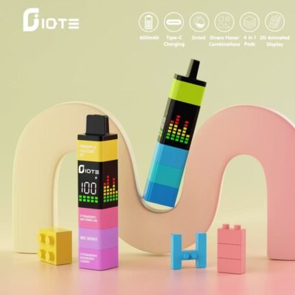 Portable IQTE 2400 Disposable Puff with High Capacity Battery-80PS