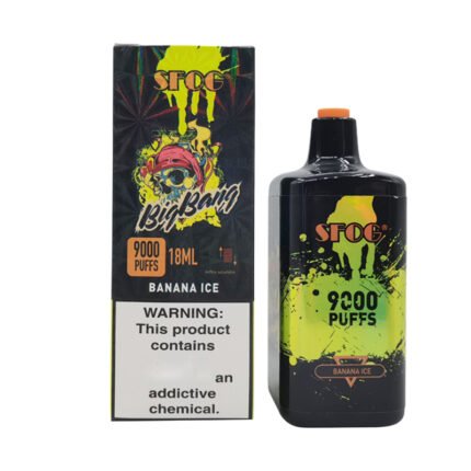 Original Sfog 9000 Puffs  10 Flavors- 20PS