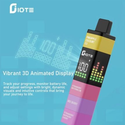 Original Electronic Cigarette With IQTE2400-Puff Capacity - -200PS