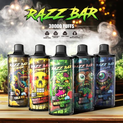 Razz Bar 30k Puffs Disposable Vape Wholesale Rechargeable-100PCS