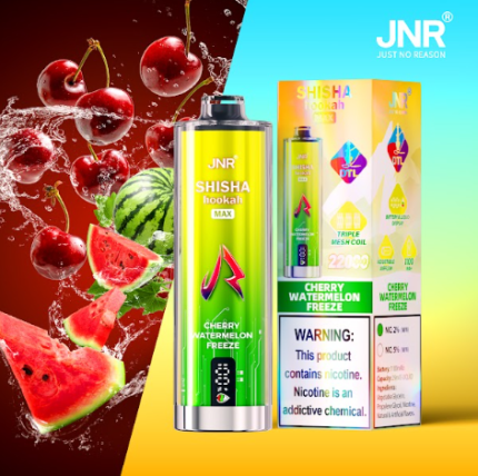 Shisha Max 22K Puffs Shisha Vape Triple Mesh Coil 29ml 1100mAh Rechargeable Adjustable Airflow Disposable E‑Cigarette-50P