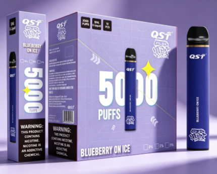 QST Filex Max 5000 Puffs Disposable Vape 2% Nicotine 650mAh Bottom Adjustable High Grade E‑Cigarette -100PS