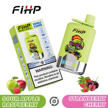 Enjoy Two Unique Aromas Advanced Digital Displayed Count FIHP 400000 Portable Vaporizers50PS