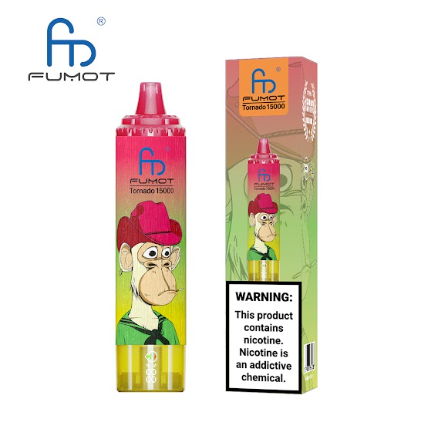 Disposable Vaping Device Fumot Tornado 15000 Electronic Cigarette Hits with Delicious Fruit Blend #500PCS