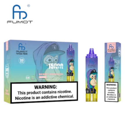 High Demand Fumot RandM Tornado 15K Bulk Pack Disposable E-Cigs with Large Volume Vapor #50PCS