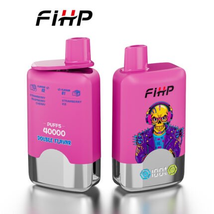 Double Flavored FIHP 40000-Puff Rechargeable Disposables - Large Capacity Electronic Cig-500PS